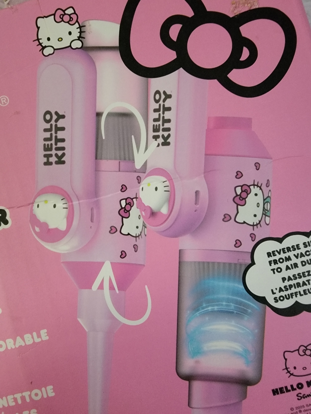 🆕️🎀 Hello Kitty Pink Cordless Vacuum Cleaner 💖 Cute For Vanity Or Office Desk - Picture 8 of 16